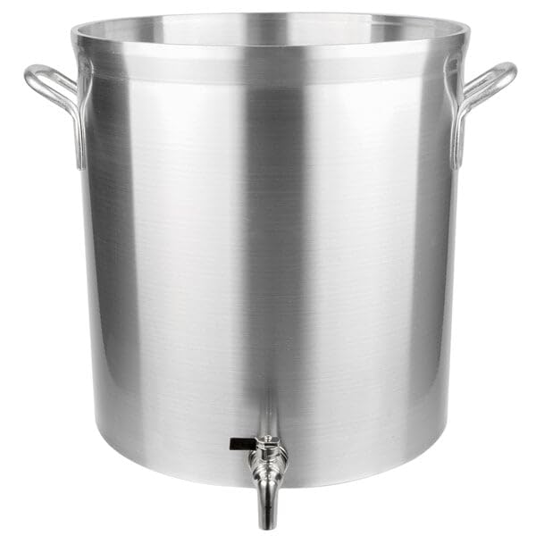 60 Qt Heavy Duty Aluminum Stock Pot with Faucet V4573