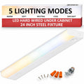 24" Hardwired Under Cabinet Light E29749