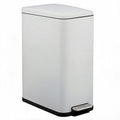 13.2 gal Stainless Steel Step Trash Can Y856742