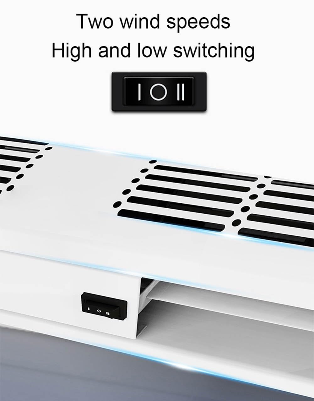 Over Door Air Curtain Fan, 2 Wind Speeds, 100cm M8589