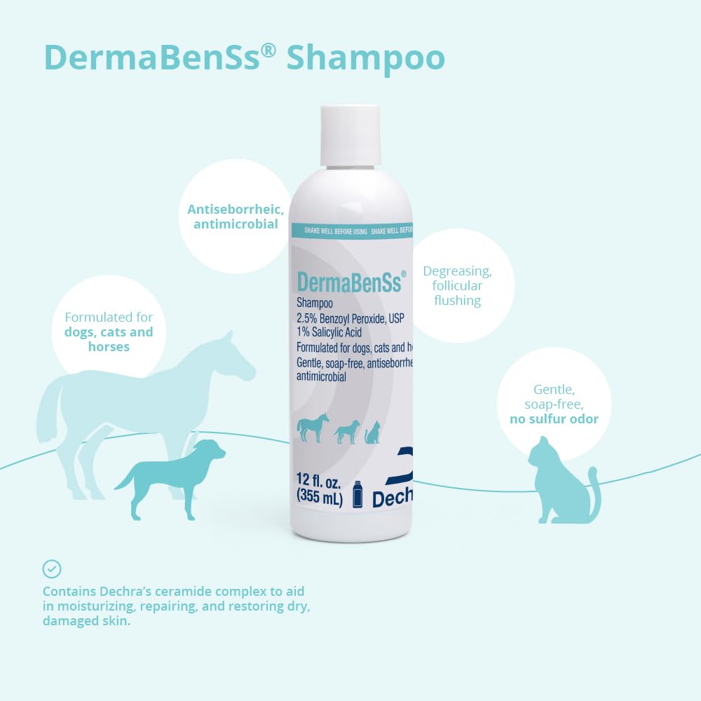 Shampoo for Dogs, Cats and Horses, 12 Fl Oz T618