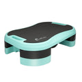 Exercise Step Platform with Cushion and 2 Adjustable Height Risers E985