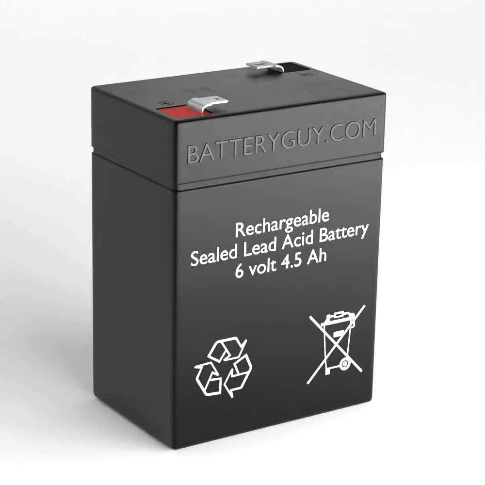 6V 4.5Ah Rechargeable SLA Batteries Qty of 4 U915