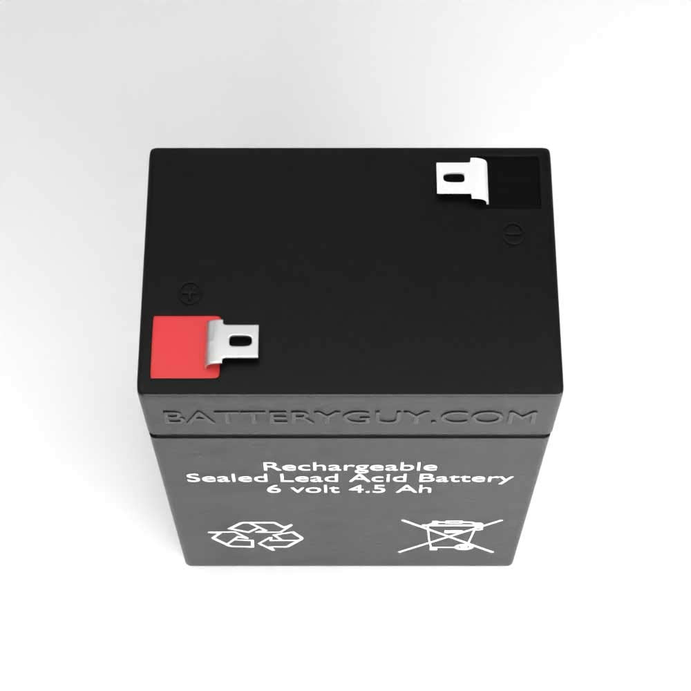 6V 4.5Ah Rechargeable SLA Batteries Qty of 4 U915