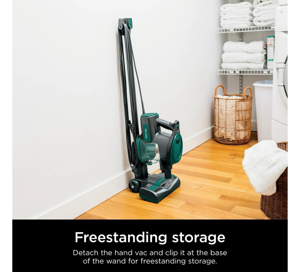 Ultra-Light Corded Vacuum for Carpets & Hard Floors, Green U2325