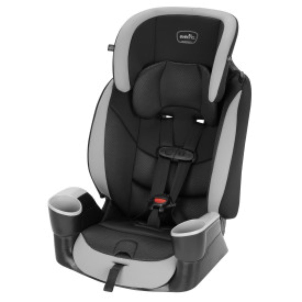 High-Back Booster Car Seat with Harness, 22 to 110lbs, Granite Gray A648369