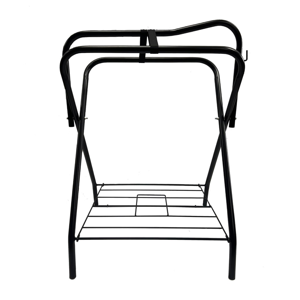 Portable Folding Saddle Rack Powder-Coated Steel R974