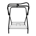 Portable Folding Saddle Rack Powder-Coated Steel R974