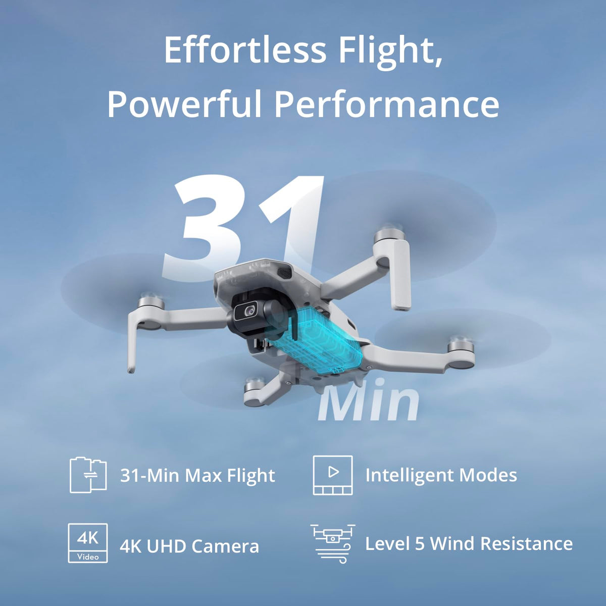 Mini Drone with Camera 4K Under 249g L432599