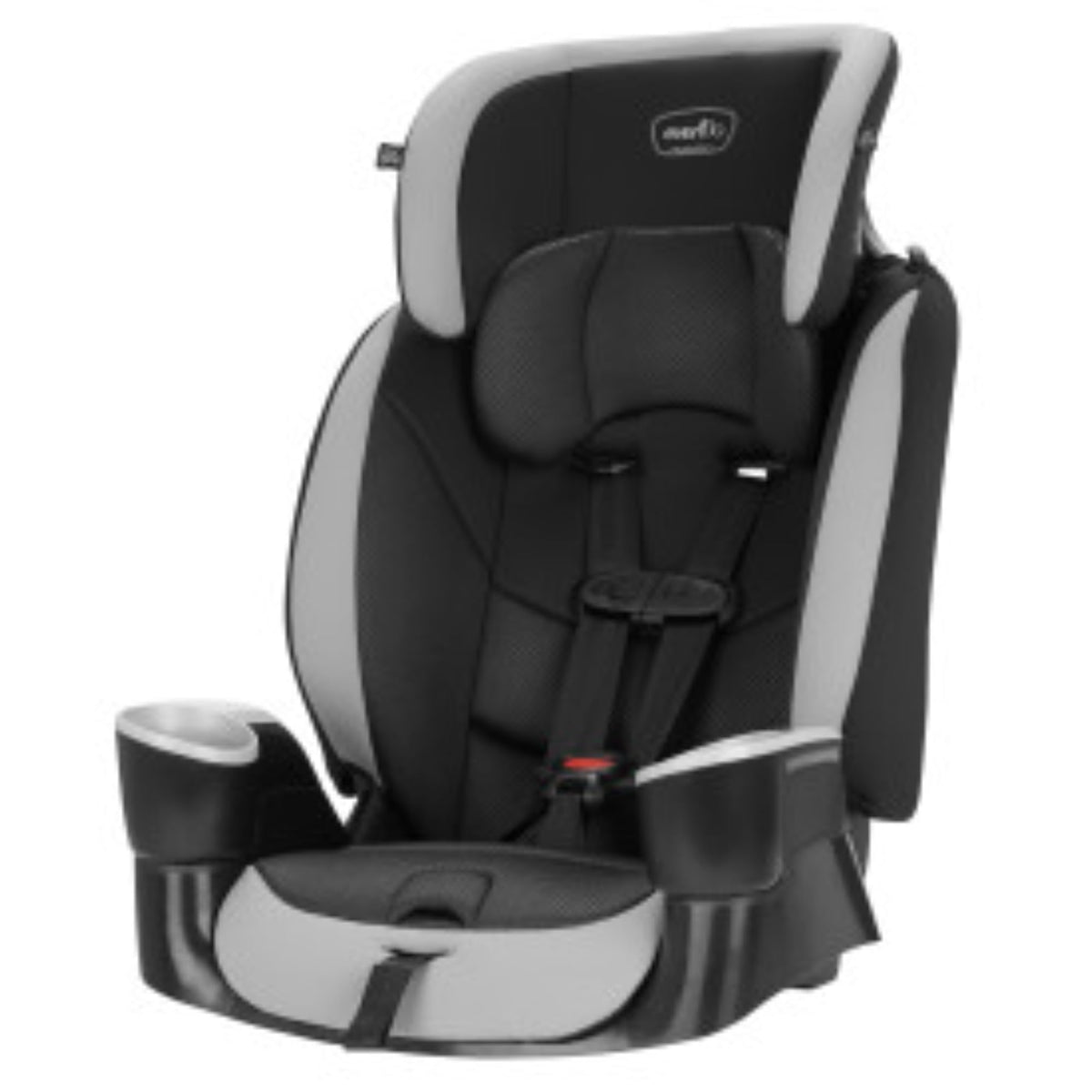 High-Back Booster Car Seat with Harness, 22 to 110lbs, Granite Gray A648369