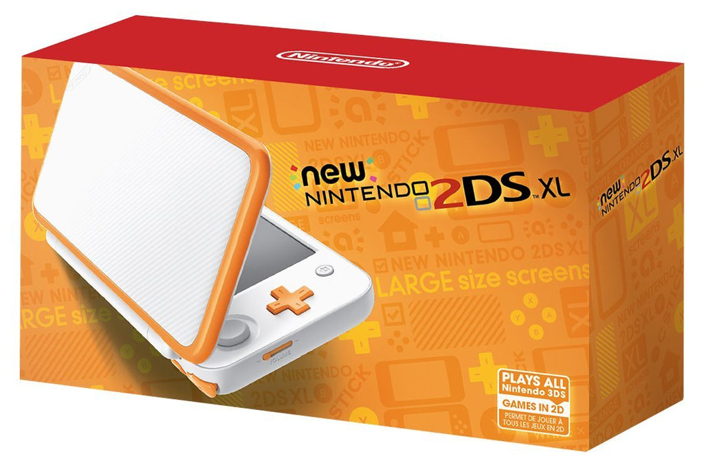 White Orange 2DS XL Console K90884