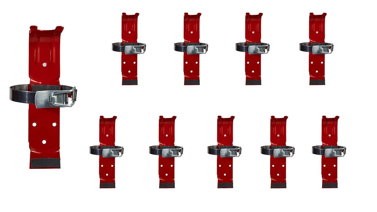 10 Pack 2.5 lb Fire Extinguisher Bracket C5567