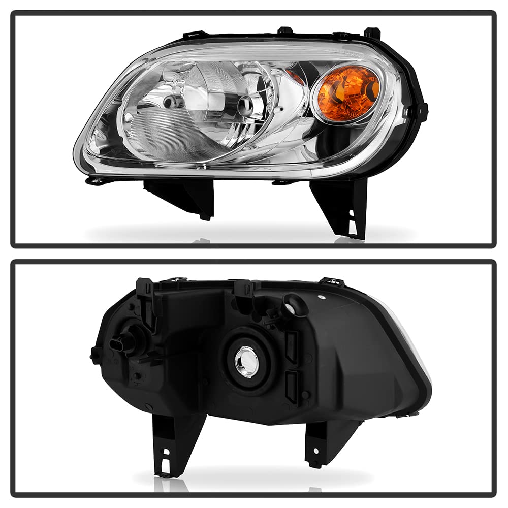 Chrome Headlights Replacement Set Driver + Passenger Side P22238