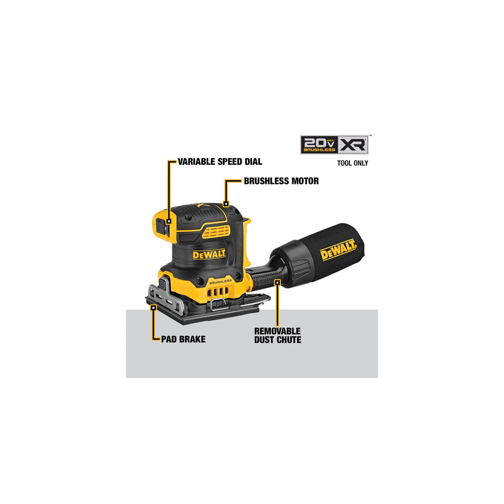 Cordless 1/4 Sheet Variable Speed Sander A847614