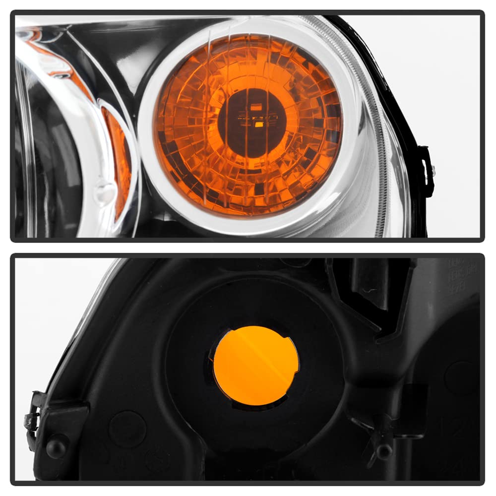 Chrome Headlights Replacement Set Driver + Passenger Side P22238