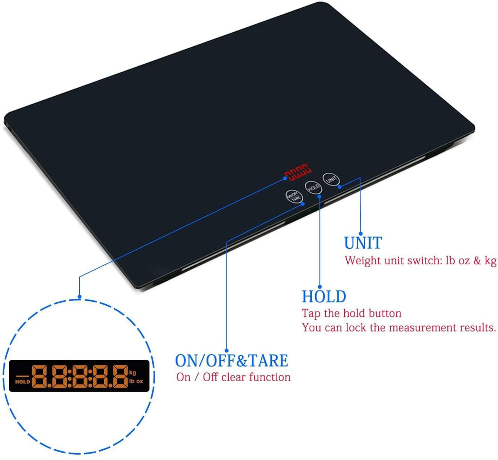 Digital Pet Scale 220 lbs Black I45634