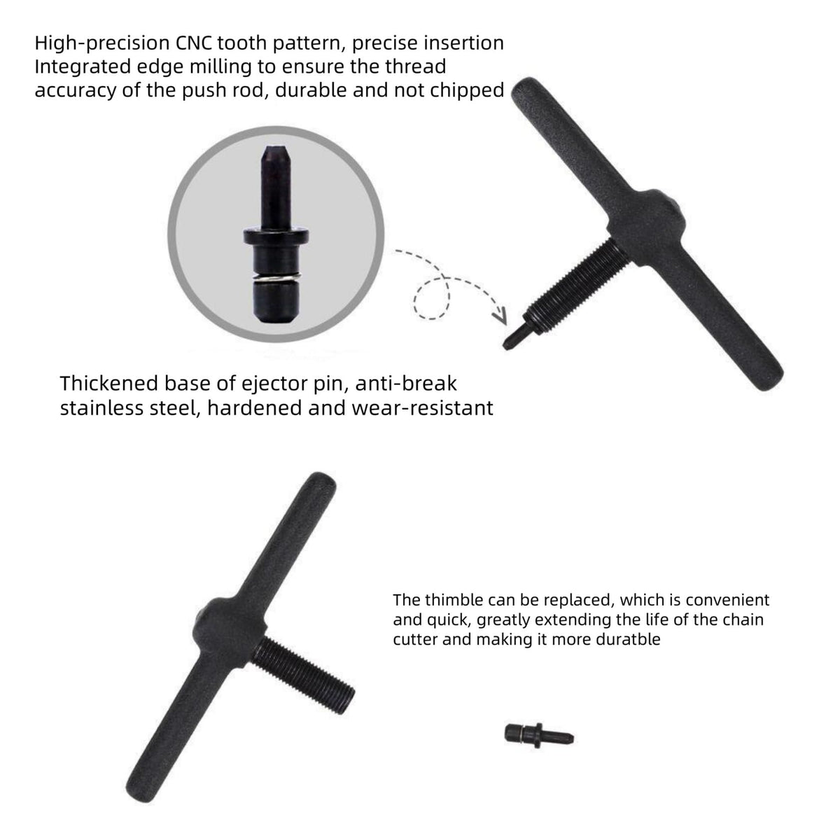 Bicycle Chain Breaker Removal Tool Kit P77564