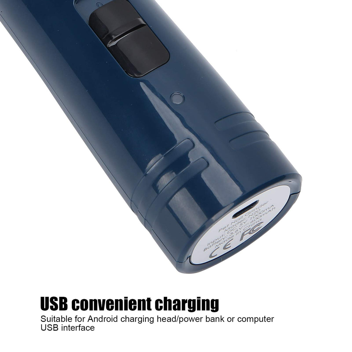 Rechargeable Portable LED Electric Dog Nail Grinder V40432