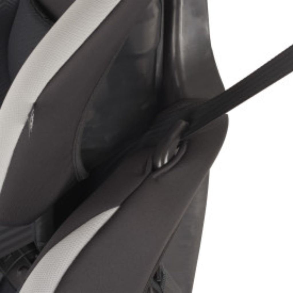 High-Back Booster Car Seat with Harness, 22 to 110lbs, Granite Gray A648369