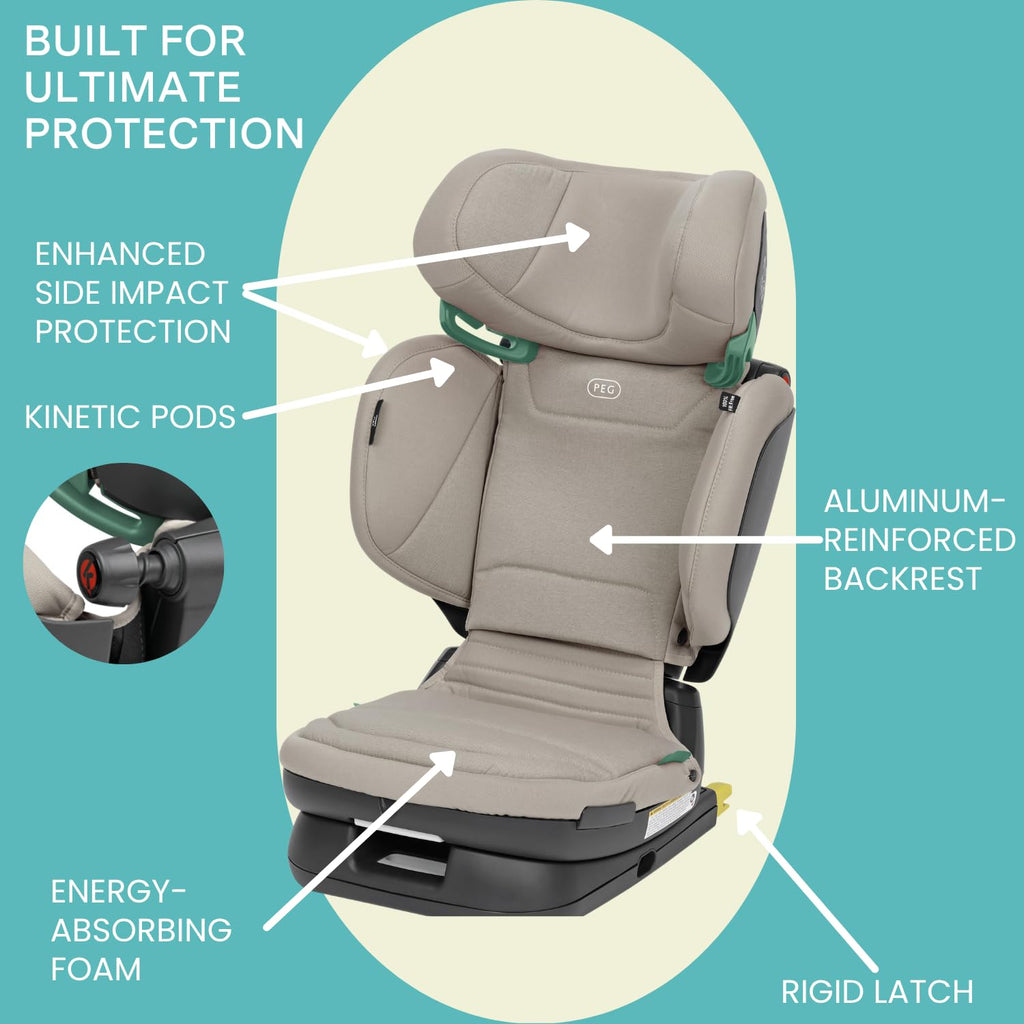 High Back Folding Booster H142