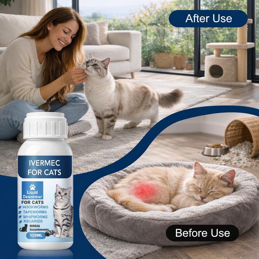 Broad Spectrum Cat Dewormer Liquid 4 oz N602208