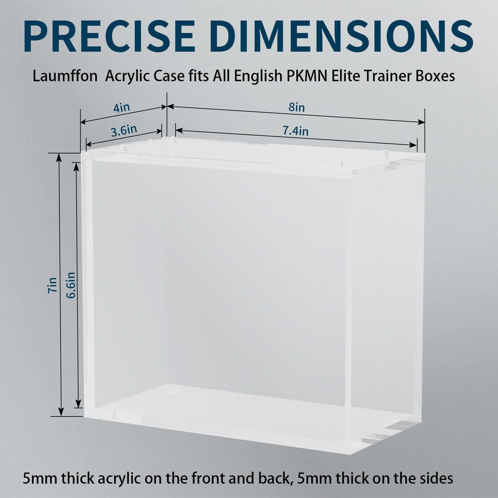 Acrylic Display Case with Sliding Lid, 1 Pack V267