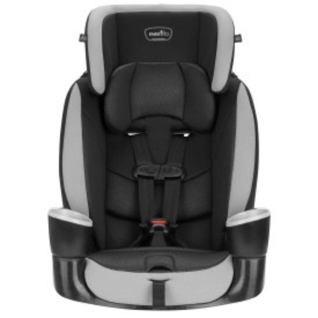 High-Back Booster Car Seat with Harness, 22 to 110lbs, Granite Gray A648369