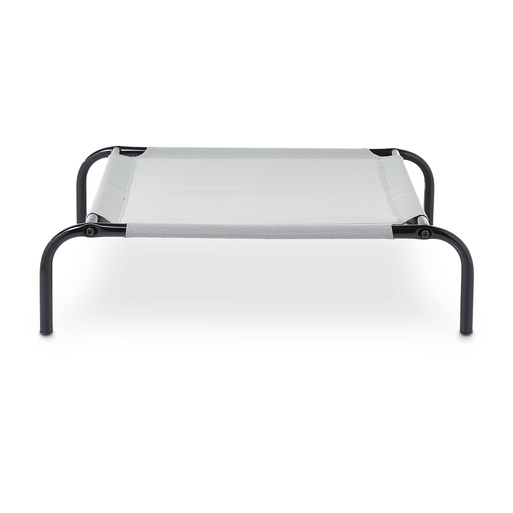 Elevated Dog Bed with Metal Frame, Grey M847031