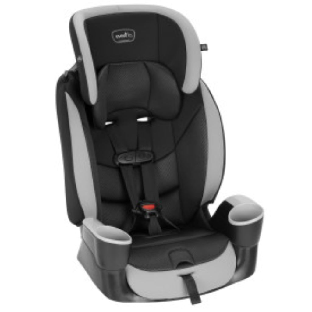 High-Back Booster Car Seat with Harness, 22 to 110lbs, Granite Gray A648369