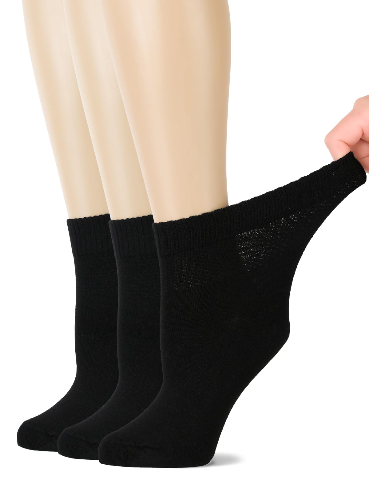 Loose Fit Bamboo Ankle Socks E31347
