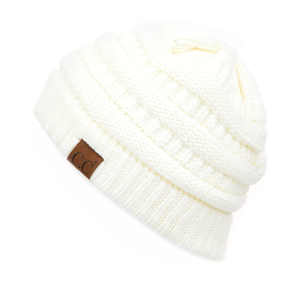 Cable Knit Beanie D687