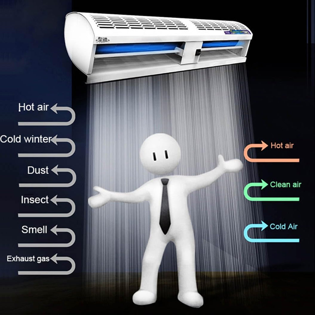 Over Door Air Curtain Fan, 2 Wind Speeds, 100cm M8589