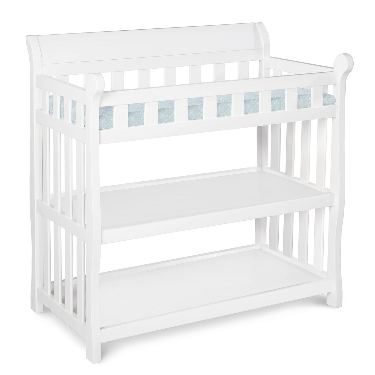 White Changing Table with Changing Pad F53832