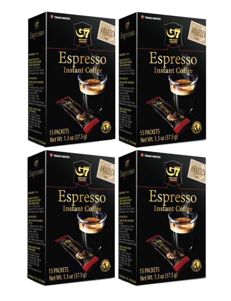 Instant Arabica Coffee 15 Packets 4-Pack H388269