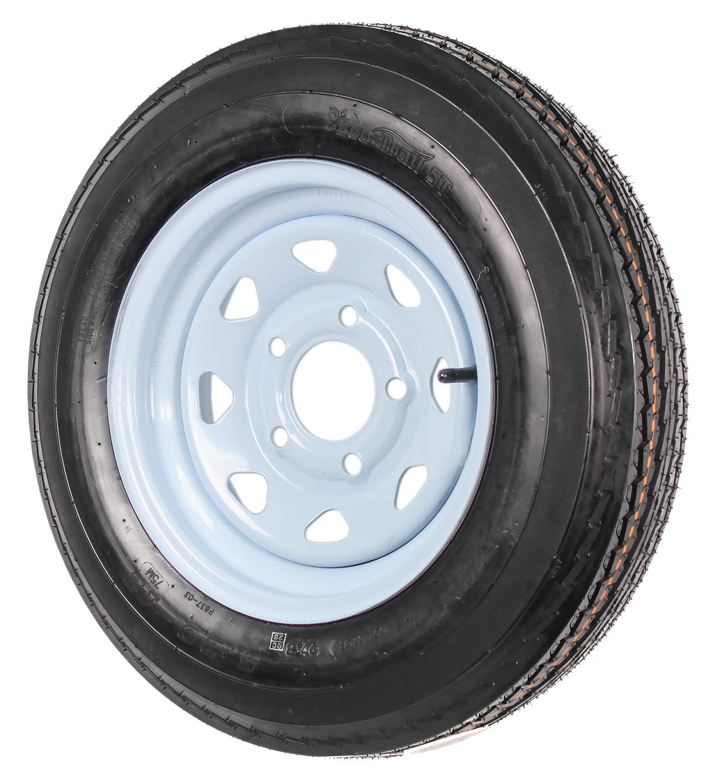 12 Inch 5 Lug Trailer Tire Rim Assembly F2116