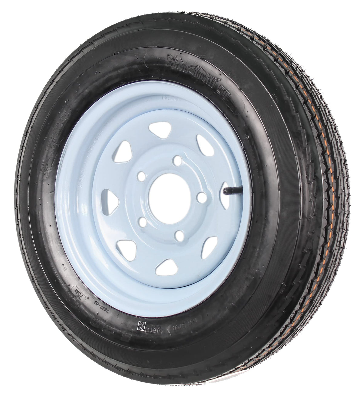 12 Inch 5 Lug Trailer Tire Rim Assembly F2116
