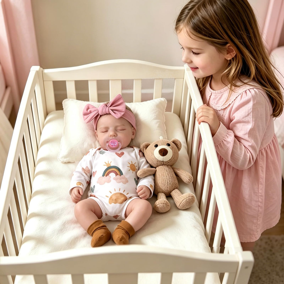 20-Inch Newborn Girl Doll J6237