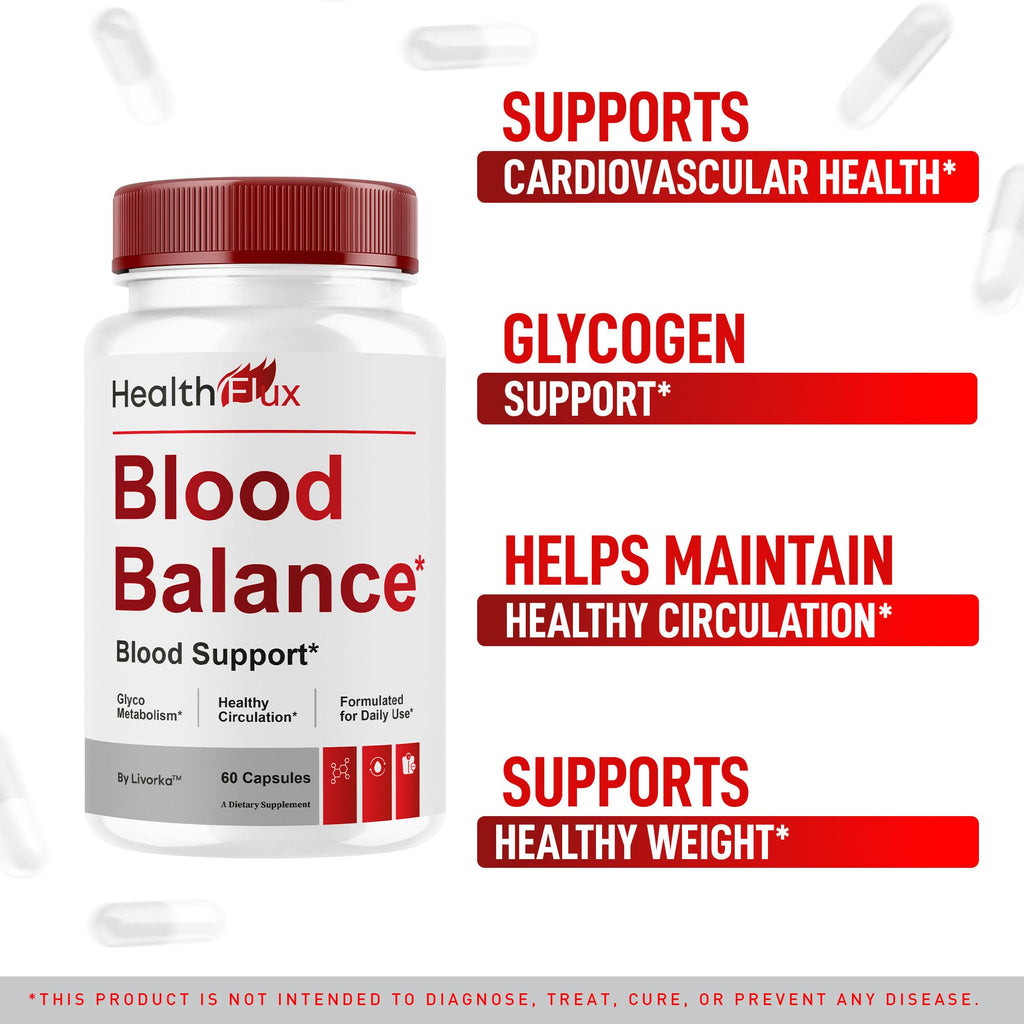 Health Flux Support Supplement Capsules 180 Capsules R2021