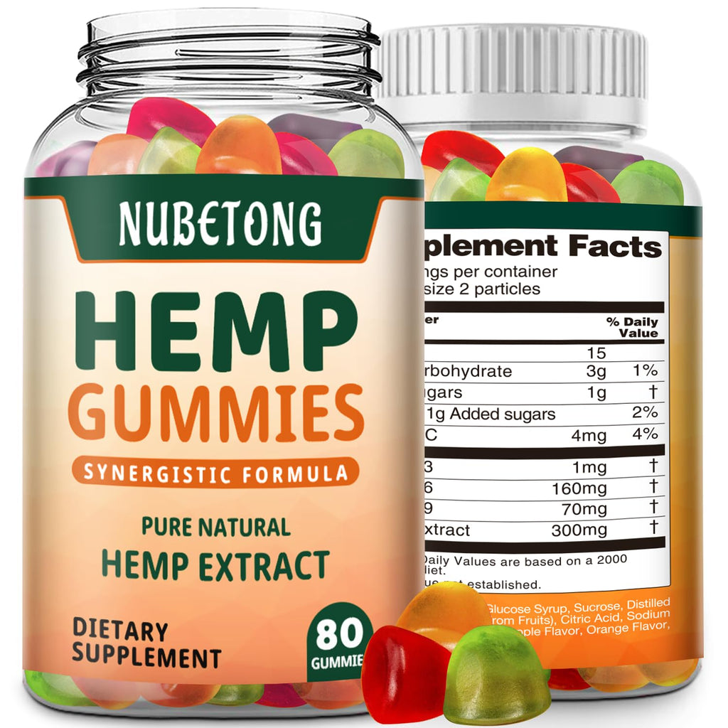 Hemp Gummies High Potency Organic Edible Supplement J264
