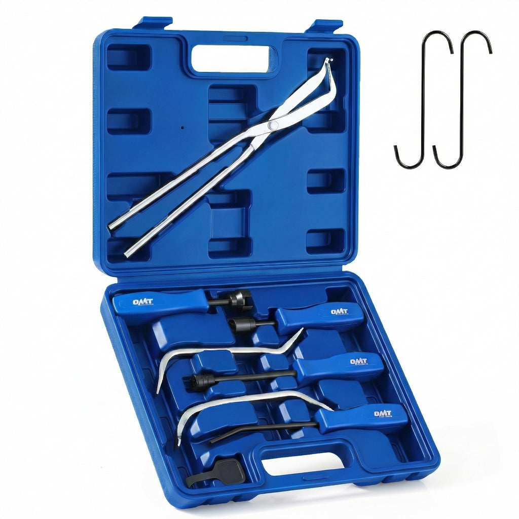 10pc Drum Brake Tool Kit with Spring Pliers and Adjusting Spoons Set V773149