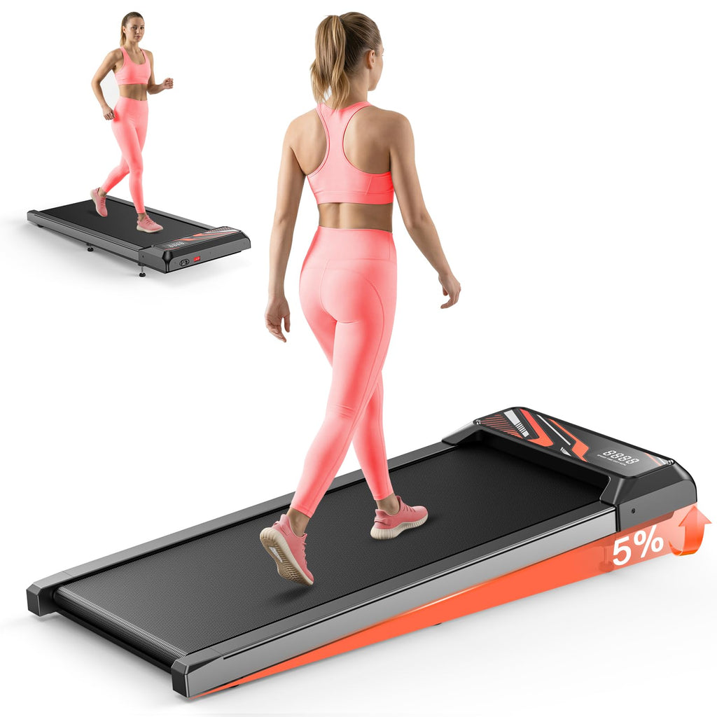 2.5HP Portable Compact Treadmill with Incline and Remote U42630