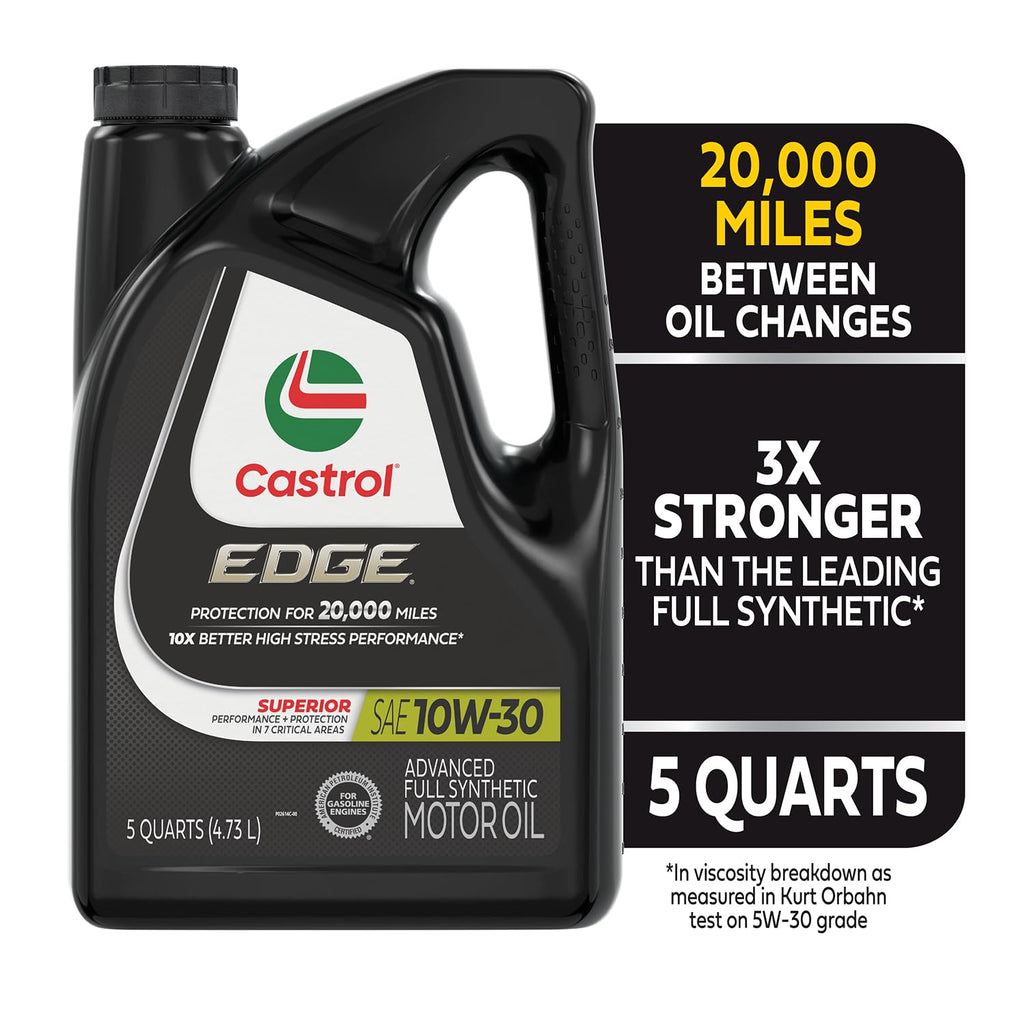 10W-30 Full Synthetic Motor Oil, 5 Quarts V6150