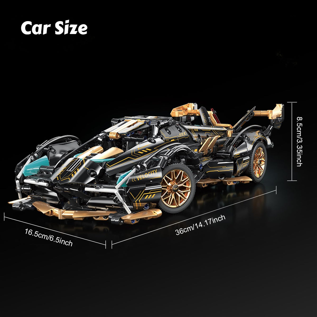 Racing Car Building Block Set 1:14 V418186