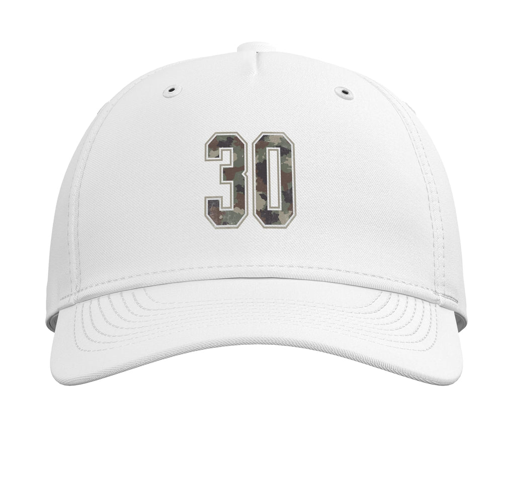 Camouflage Number 30 Adjustable Baseball Hat U33991