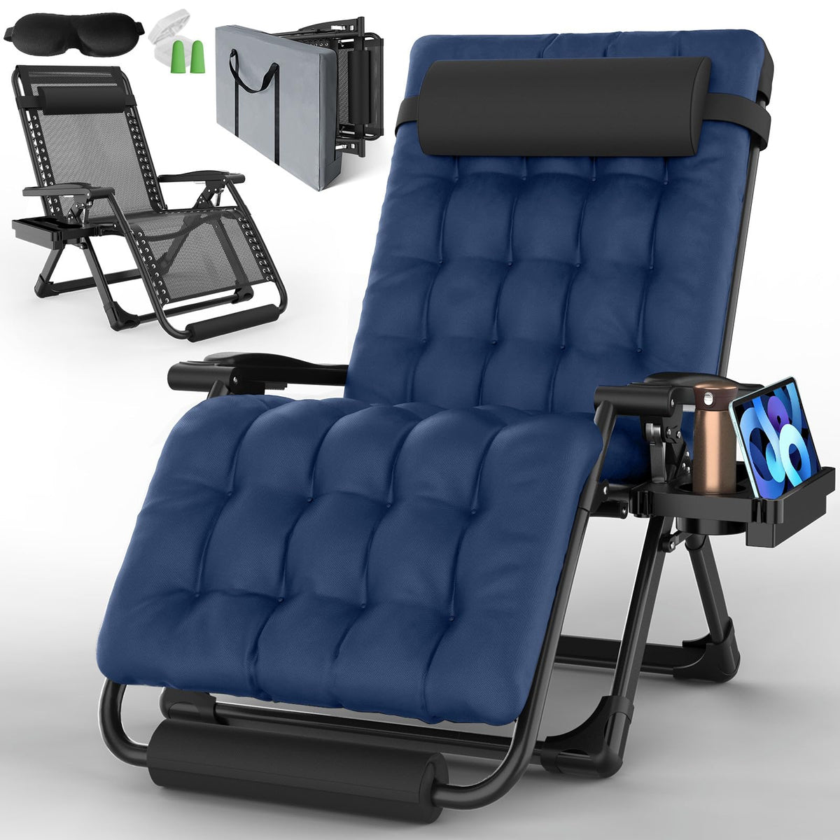 Oversized Zero Gravity Chair with Carry Bag E851114