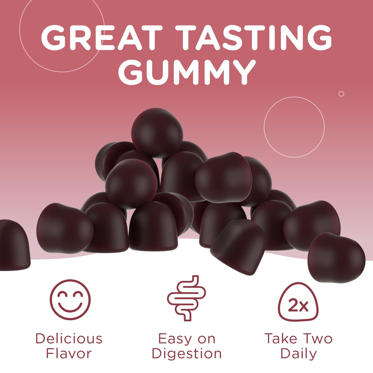 Beet Root 500 mg Cherry Gummies O68767