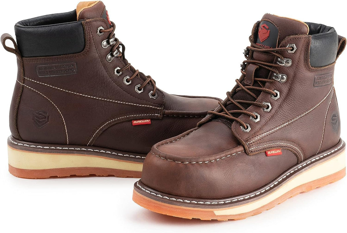 Heavy Duty Soft Composite Steel Toe Work Boots N78206
