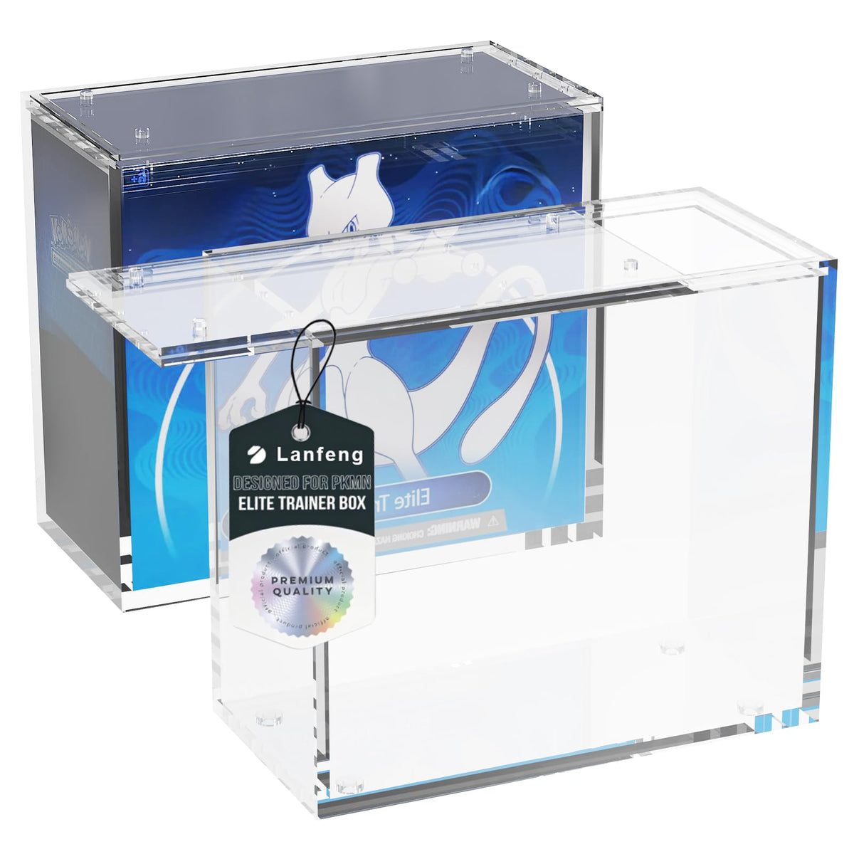 Acrylic Display Case with Sliding Lid, 1 Pack V267
