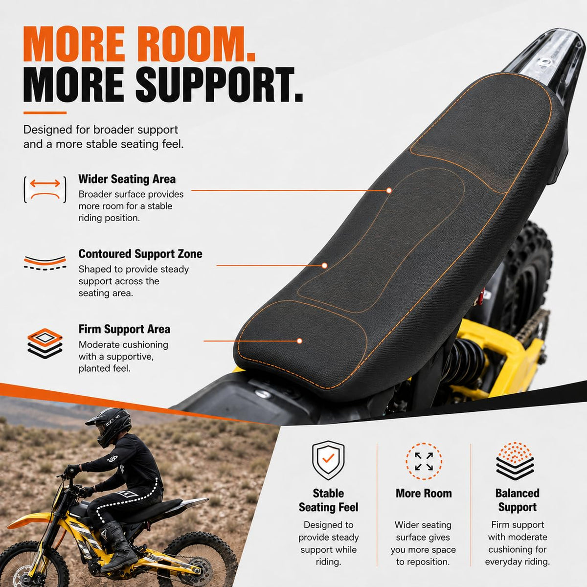 Electric Bike Seat Cushion R831127