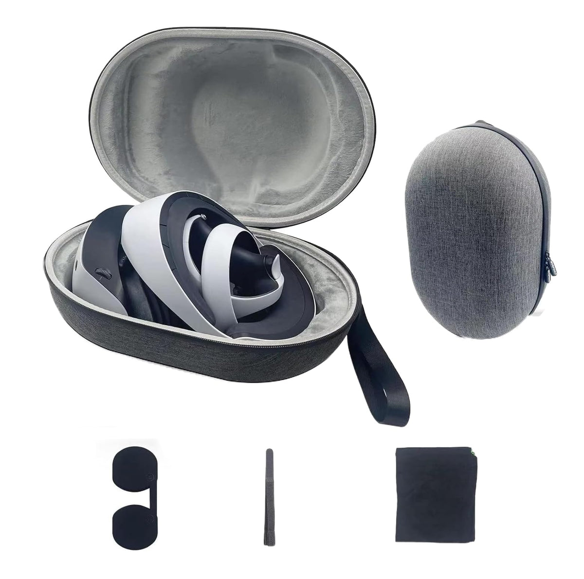 Hard Carrying Case for PlayStation VR2 Gaming Headset and Touch Controllers U93028